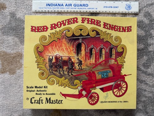 Vintage 112 red rover - rover, fire