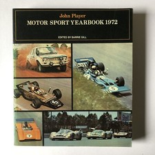 John Player Motor Sport Year Book 1972 F 1 Sports Cars Endurance Rally & Others