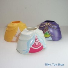 Playmobil Victorian Dolls House / Palace - Skirts & Bows x 3 for Lady Figure NEW