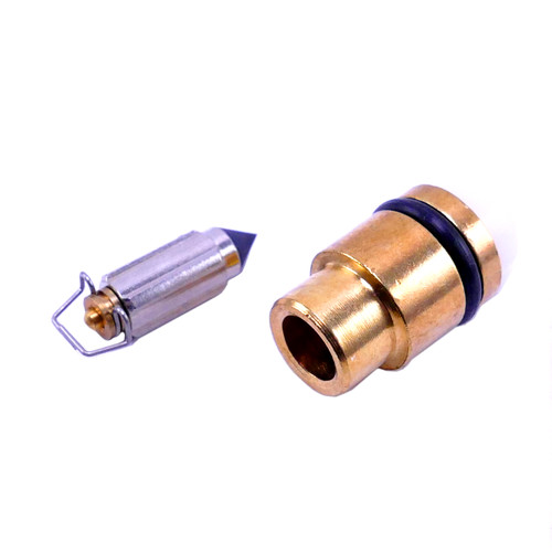 Carburetor float needle seat - float,