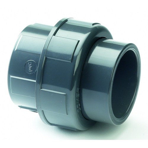 Galvanised steel pipe - pipe, union