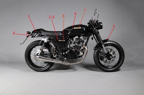 Bullit bluroc spirit 125cc - bluroc,
