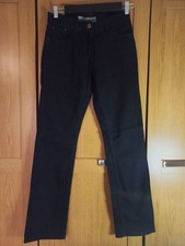 M&S black straight leg jeans
