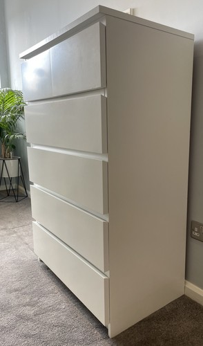 Ikea malm chest drawers - ikea,