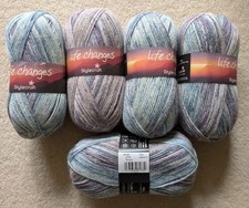 Stylecraft Life Changes Yarn DK 5 X 100g Sh 2705  Rivers Wool Acrylic Blend
