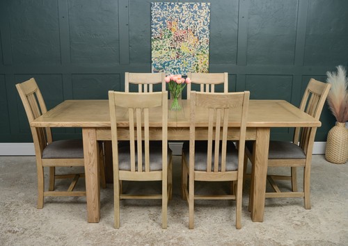 Light oak extending - extending, dining