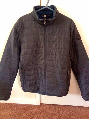 Napapijri men grey quilted - napapijri, men’s