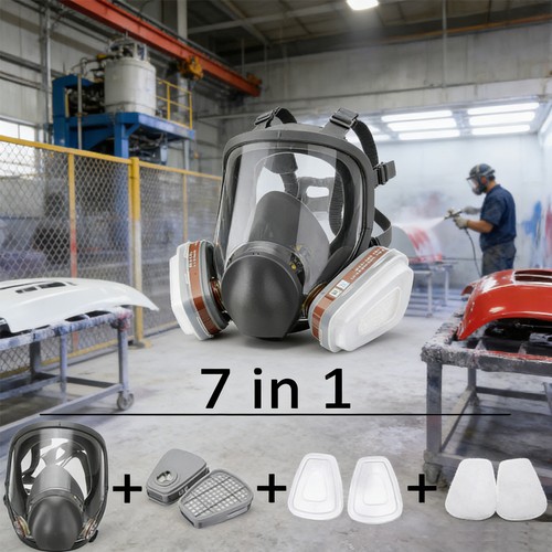 Full face respirator - in,