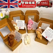 Mini plush teddy bear - teddy, in