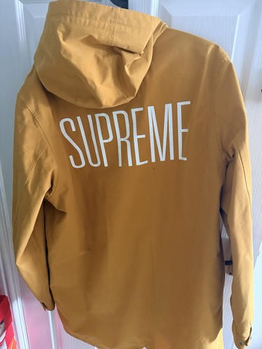 Supreme men tan hooded - tan,