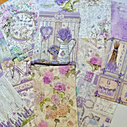 Vintage purple floral - vintage,