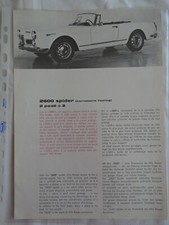 Alfa Romeo 2600 Spider Touring