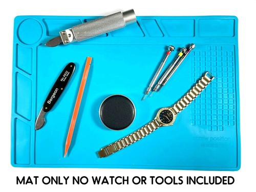 Watchmaker blue rubber bench - blue,