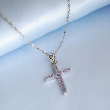 Sterling Silver Half Purple