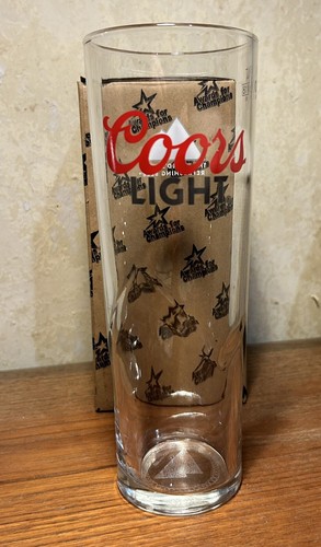 Coors light pint - 2x, glass