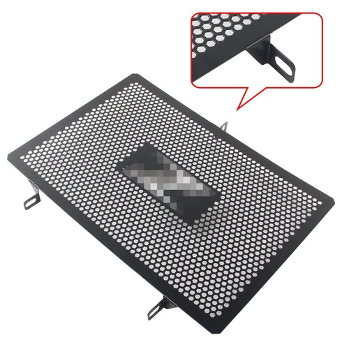 Black radiator grille - black, guard