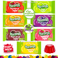 HARTLEYS JELLY 135g PACKET CUBES Raspberry Lime Orange Strawberry Lemon