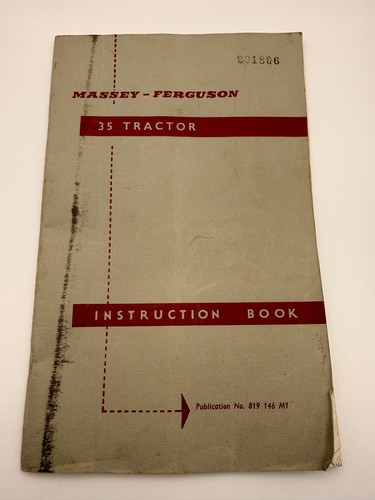 Original massey ferguson mf35 - original,
