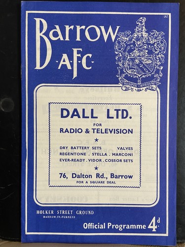 Barrow afc aldershot - afc, aldershot,