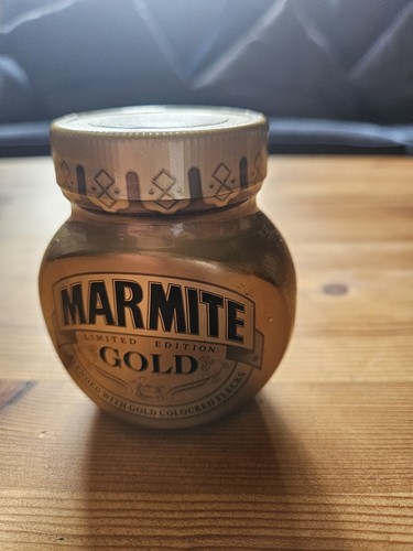 Marmite gold jar 250g limited - gold,