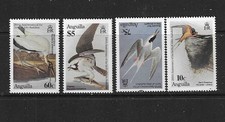 Anguilla J J Audubon BIRDS set MINT NH