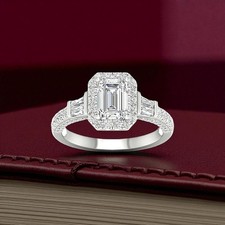 Emerald Cut GIA IGI Lab Grown