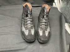 Wonders Wonderfly Ladies Spanish Black Leather Size 6UK (39EU) - Pre-owned A2451