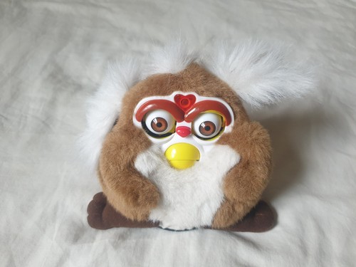 Rare vintage brown - brown, furby