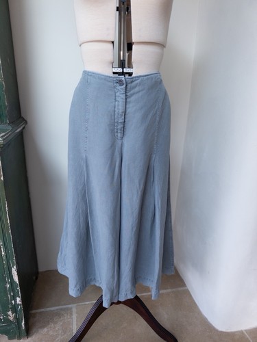Oska blue wide leg culottes - blue,