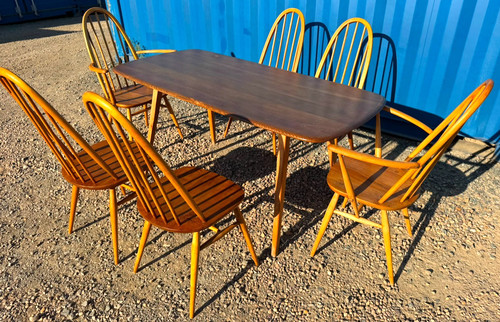 Vintage ercol plank dining - vintage,