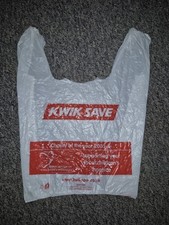 Vintage Kwik Save Carrier Bag