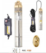 4" Deep Well Borehole Submersible Pump Clean Water 1500W 140m Head StainlessStee