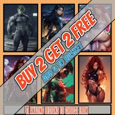 Teen Titans Posters DC Comics Prints Wall Art Home Decor