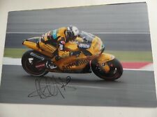 HECTOR BARBERA DUCATI MOTO GP  12X8 HAND SIGNED PICTURE 
