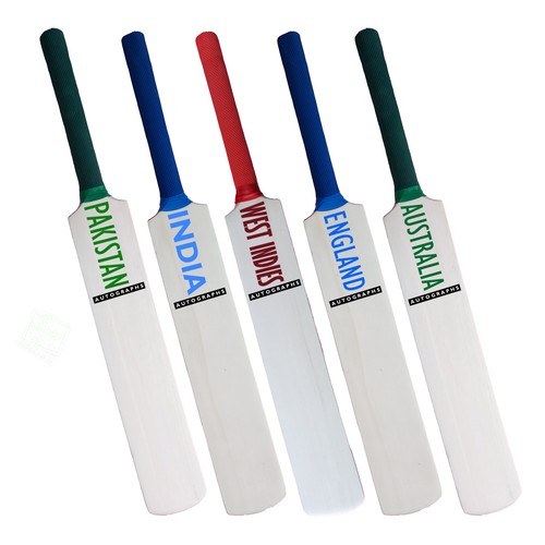 Miniature cricket bats all - miniature,