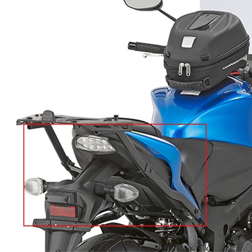 Luggage rack brackets givi - luggage,