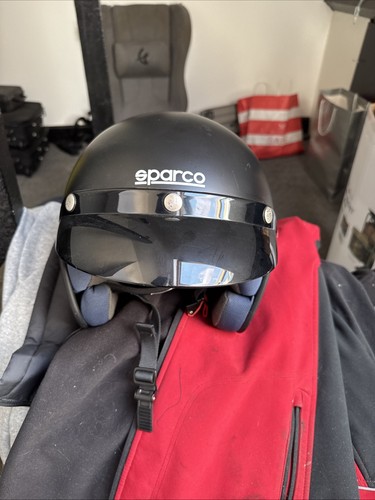Sparco open face helmet - open,