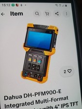 Dahua DH-PFM900 Portable CCTV Tester with Case and Accessories