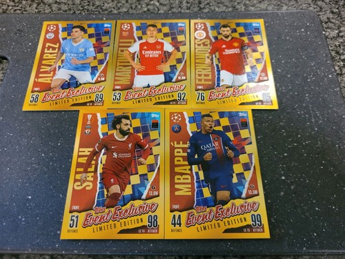 Match attax 2023 set all - match,
