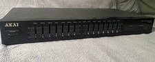 AKAI EA-A305 VINTAGE STEREO GRAPHIC EQUALIZER BLACK- Made In Japan