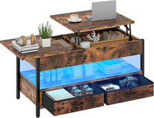 Lift Top Coffee Table, Wood