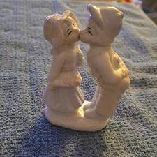 White Ceramic Couple Figurine