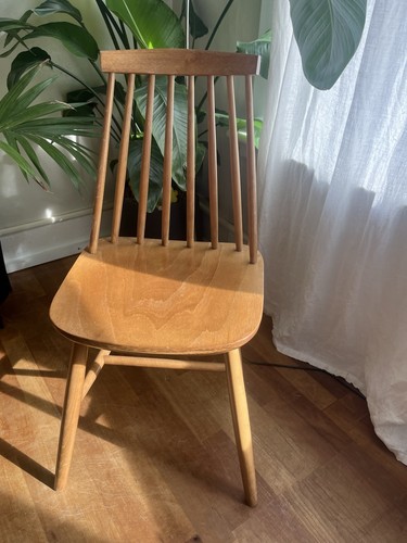 Vintage stick back chair - vintage,