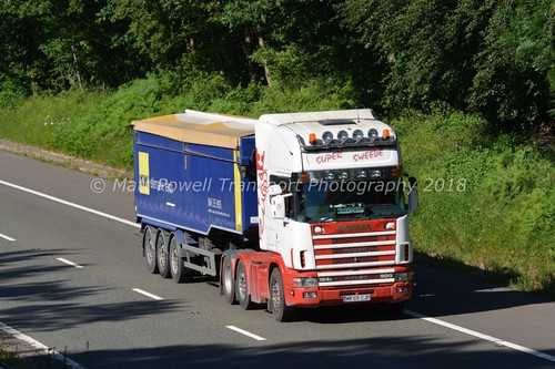 Truck photo 12x8 scania 124l - truck,