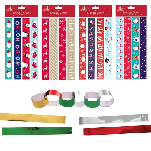 Christmas paper chains - christmas,