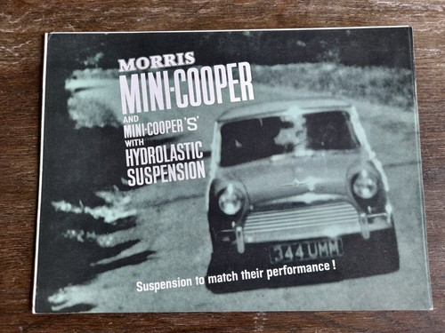 Morris mini cooper with - mini, s