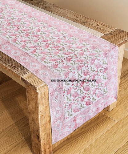 Cotton table runner - table, 60