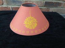 12"Terracotta Orange Lamp