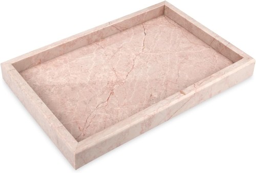 Pink marble bathroom vanity - pink,