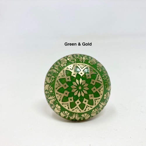 Moroccan brass knobs - knobs, dresser